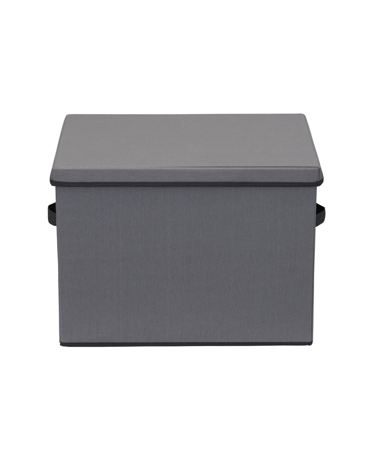 Household Essentials Tall Wine and Bottle Storage Chest, Gray