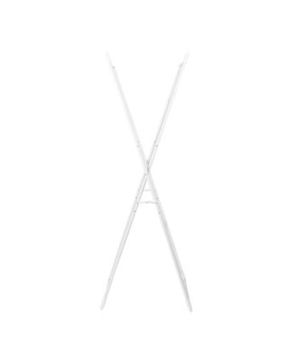 Valet Folding Clothes Rack, White