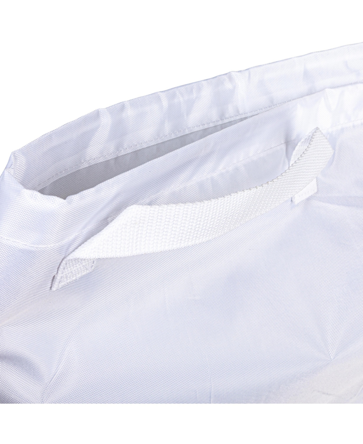 Household Essentials Laundry Sorter Cabinet, Scandi White Finish