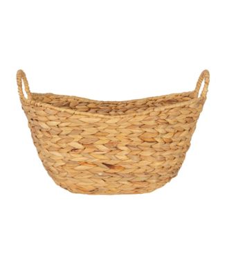 Water Hyacinth Basket with Handles