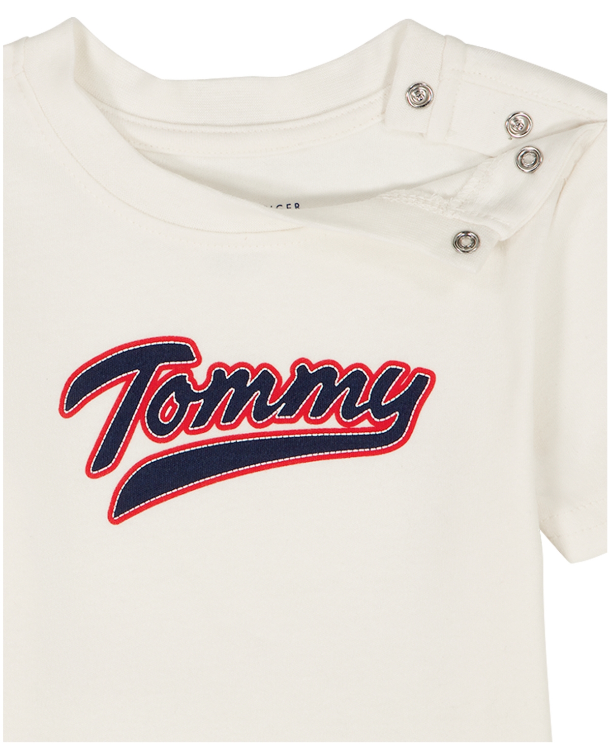 Tommy Hilfiger Baby Boys Zip-up Hoodie, T-shirt And Pants, 3-piece Set In Multi