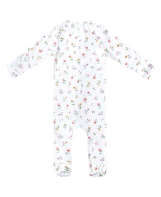 Baby Girls' Eloise Printed Zip-Up Footed Pajamas