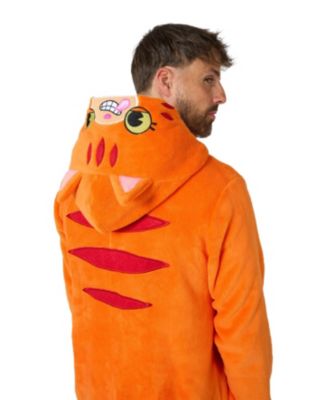 Men's Shark Costume Outfit - Animal Body Suit for Adults