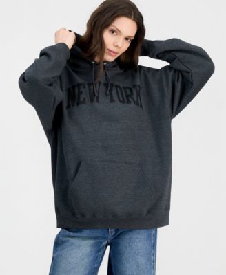 Champion Unisex Powerblend New York Graphic Pullover Hoodie