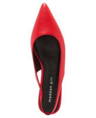 Women's Candy Slingback Demi-Wedge Pumps