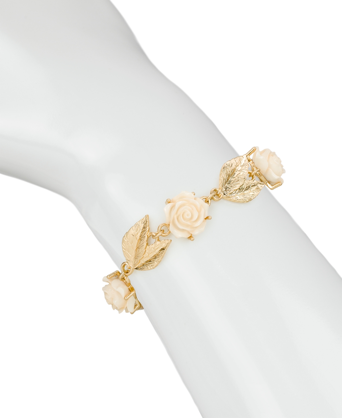 Patricia Nash Rose Garden Collection Link Bracelet