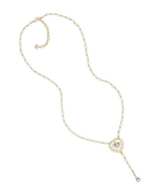 Lovely Sparkle Collection Long Y Necklace