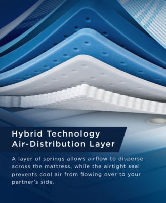 Active Breeze 2.0 Medium Hybrid 13" Tight Top Mattress Set, King