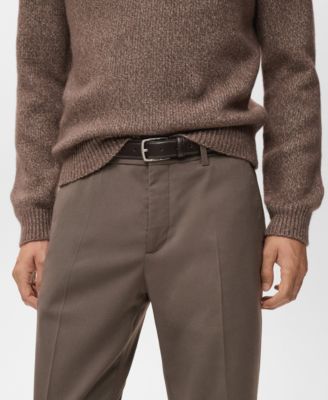 Men's Regular-Fit Pleated Pants