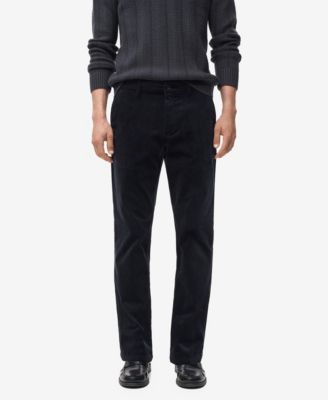 MANGO - Men's Corduroy Slim-Fit Pants