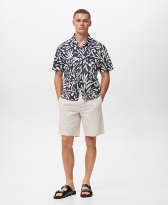 Men's Relaxed-Fit Printed Shirt