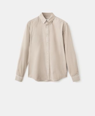 Men's Classic-Fit Micro-Corduroy Shirt
