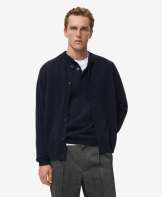 Men's Extra-Fine Wool Buttons Cardigan