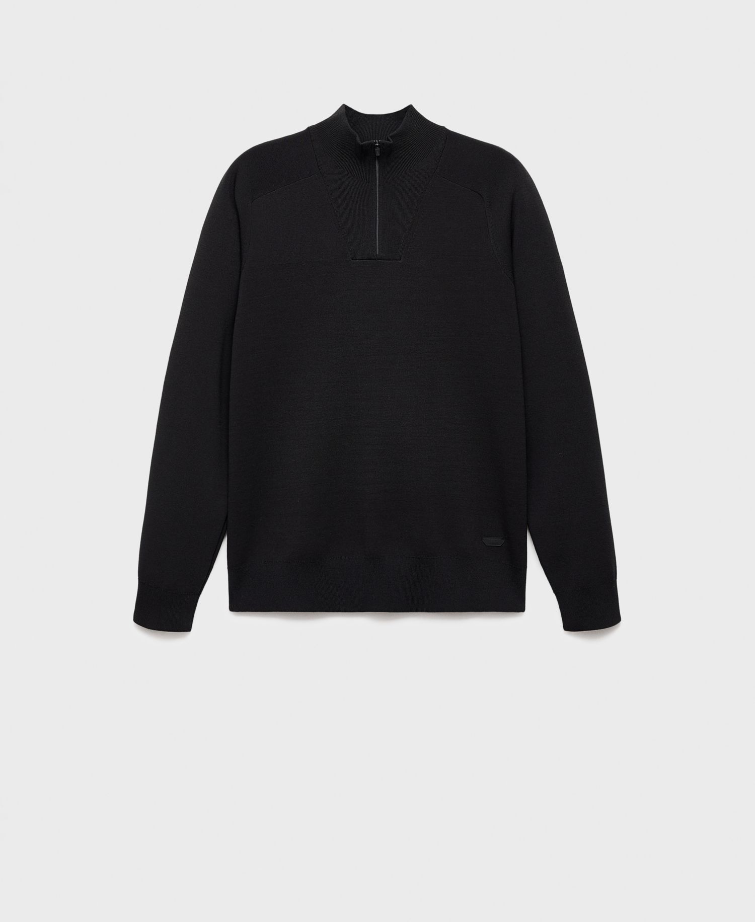 Men's Breathable Zip-Neck Sweater