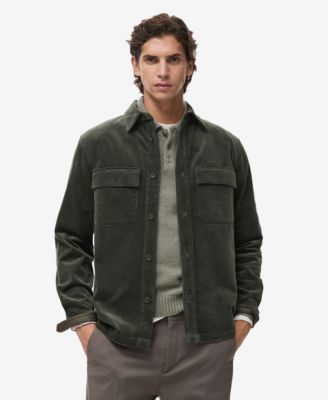 Men's Corduroy Pockets Overshirt