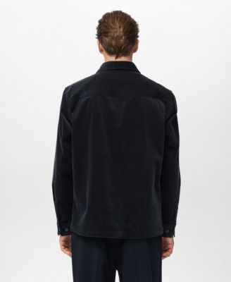 Men's Corduroy Pockets Overshirt