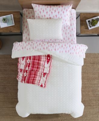 Sedona Geometric Embossed 6-Pc. Comforter Set, Twin