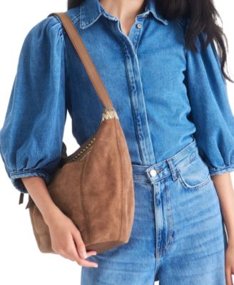 Women's Sequoia Leather Large Hobo Bag