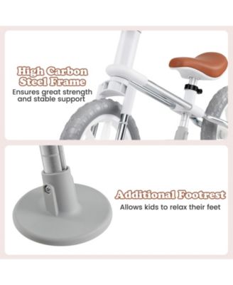 12 Inch Balance Bike with Adjustable Seat and Rotatable Handlebar