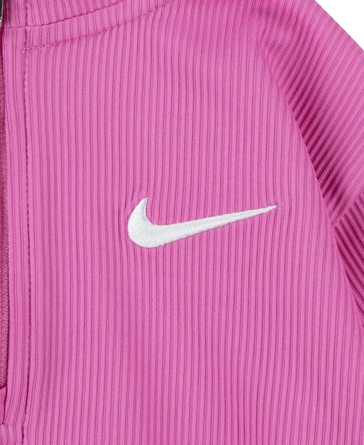 Nike Baby Girls' Quarter Zip Top and Leggings, 2-Piece Set