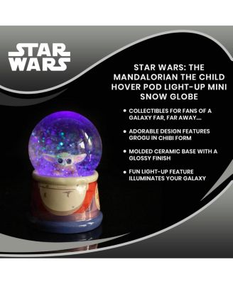 The Mandalorian The Child Hover Pod Light-Up Mini Snow Globe