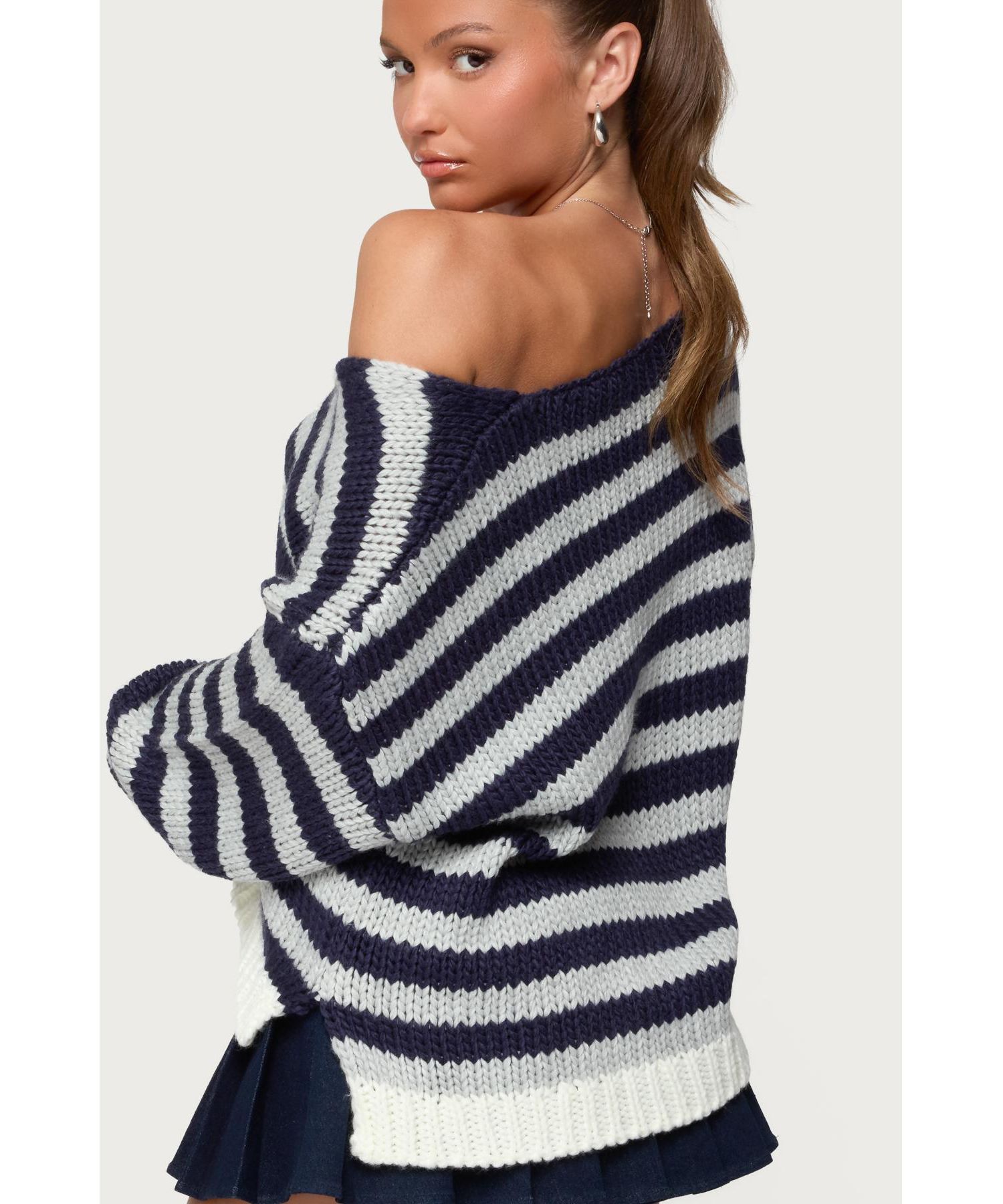 Women's Eugenie Oversized Striped Sweater
