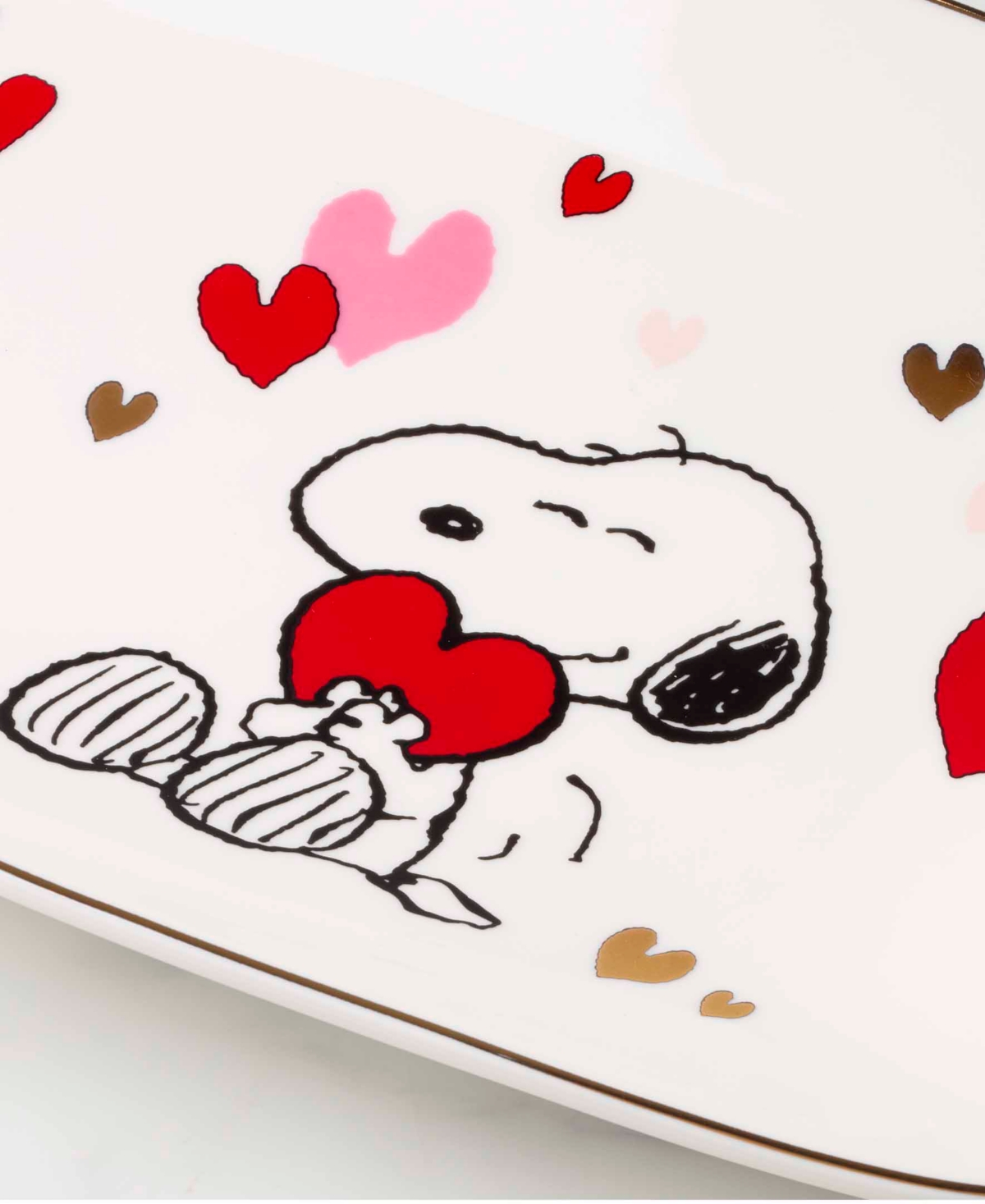 Lenox Snoopy Valentine's Day Hors d'oeuvres Tray