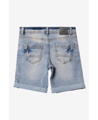 Big Boys Roll-Up Denim Shorts 2-Pack