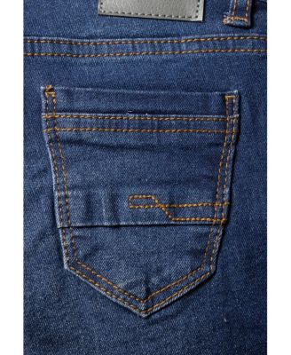 Toddler Boys Roll-Up Denim Shorts 2-Pack