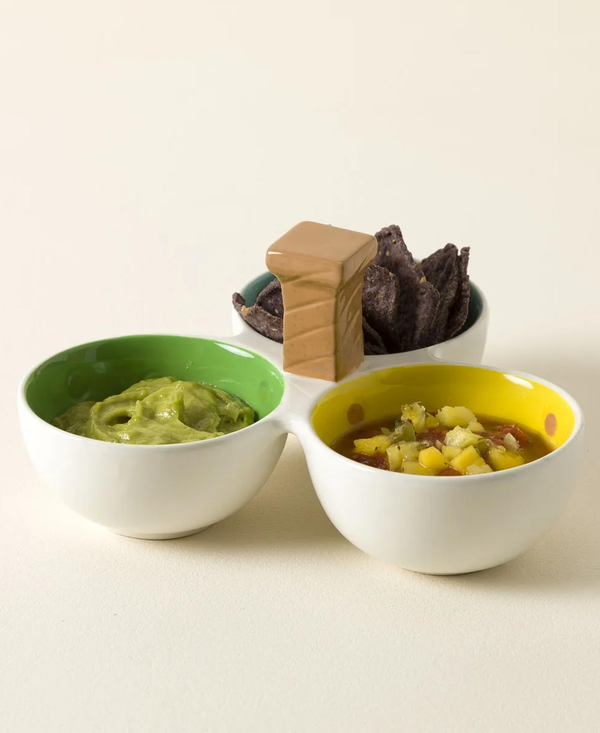 Uncommon Goods Pickleball Porcelain Snack Bowl Server