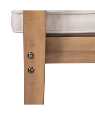 Acacia Wood Patio Dining Chairs