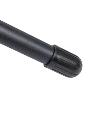 Ultra Ironing Board, 4-Leg, with Iron Rest, Matte Black Frame, Grey Cover