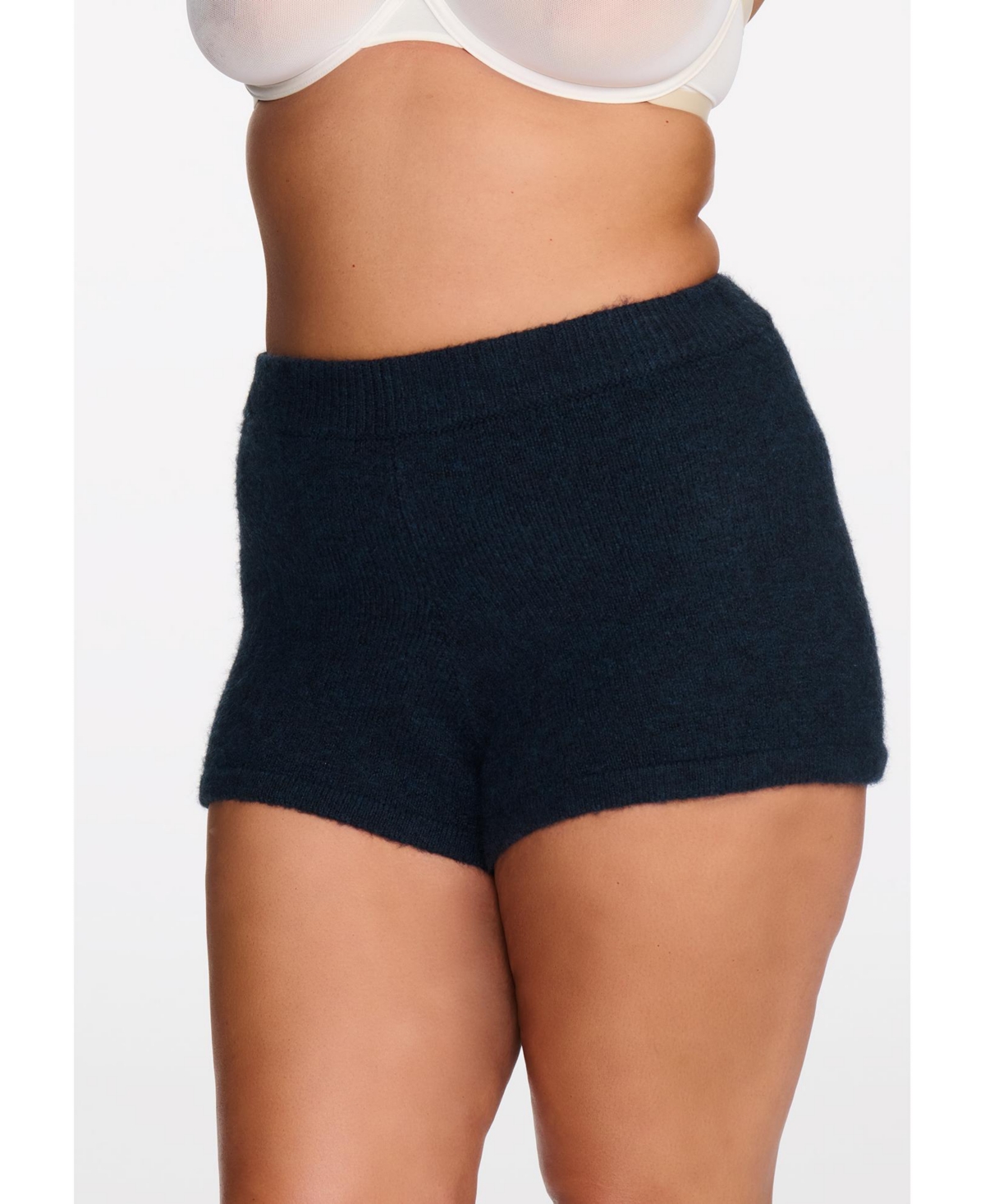 Cuup Plus Size The Hot Shorts- Jersey Knit Shorts