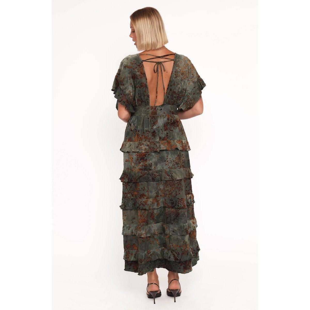 Petal and Pup Women's Wendi Ruffle Dress.