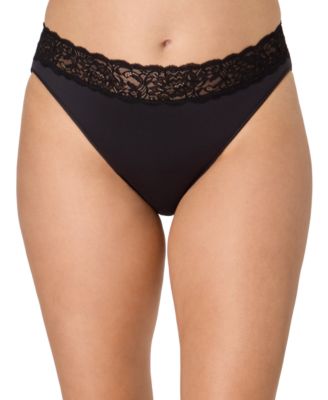 Maidenform - Women's Everyday Pretty Lace Hi Cut Brief Panty