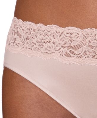 Women's Everyday Pretty Lace Hi Cut Brief Panty DMPLHB 