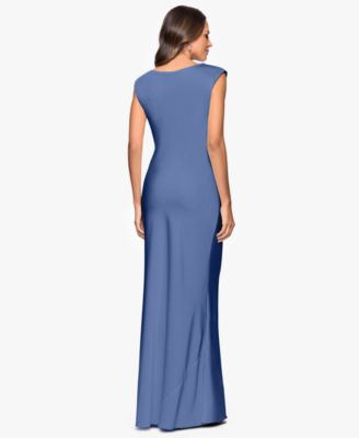 Petite Cowl Neck Gown