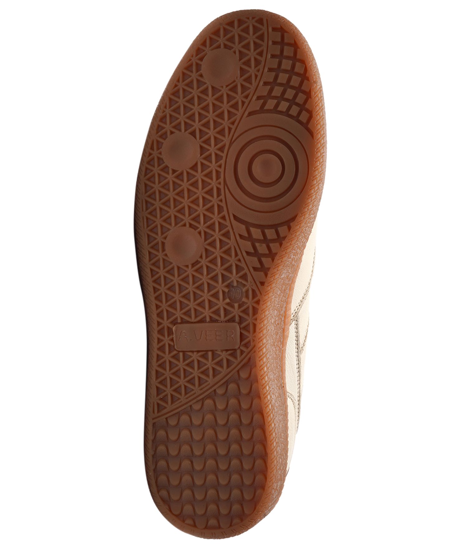 Мужские кроссовки A. Veer Anthony Veer Hugo Round-Toe, цвет: Кремовый — фото 5