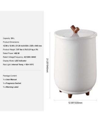 Towel Warmers for Bathroom, Towel Warmer Bucket Auto Shut Off for Spa Fits up to 3 Oversized Bath Towels, Blankets, Clothes, Bathrobes