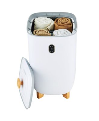 Towel Warmer for Bathroom, 35L Large Bucket Dryer with Auto Shut-Off, Fits 6 Oversized Towels, Blankets, Clothes, and Bathrobes for Spa Use