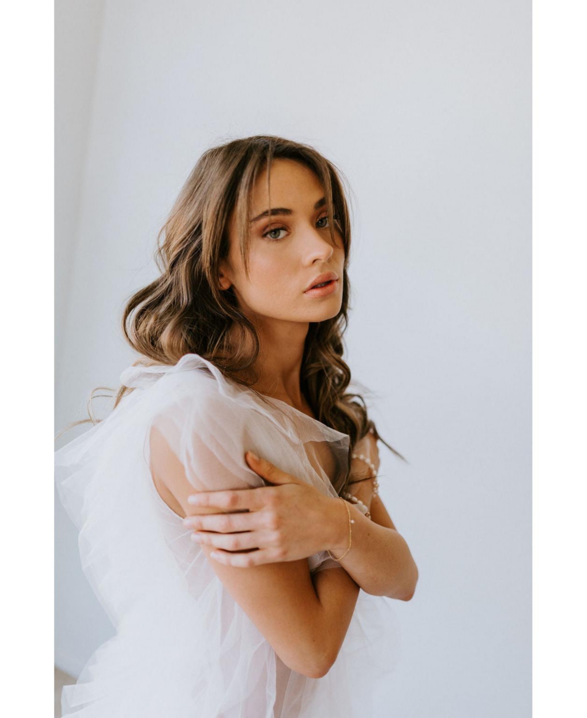 Untamed Petals Bijou Dainty Pearl Bracelet