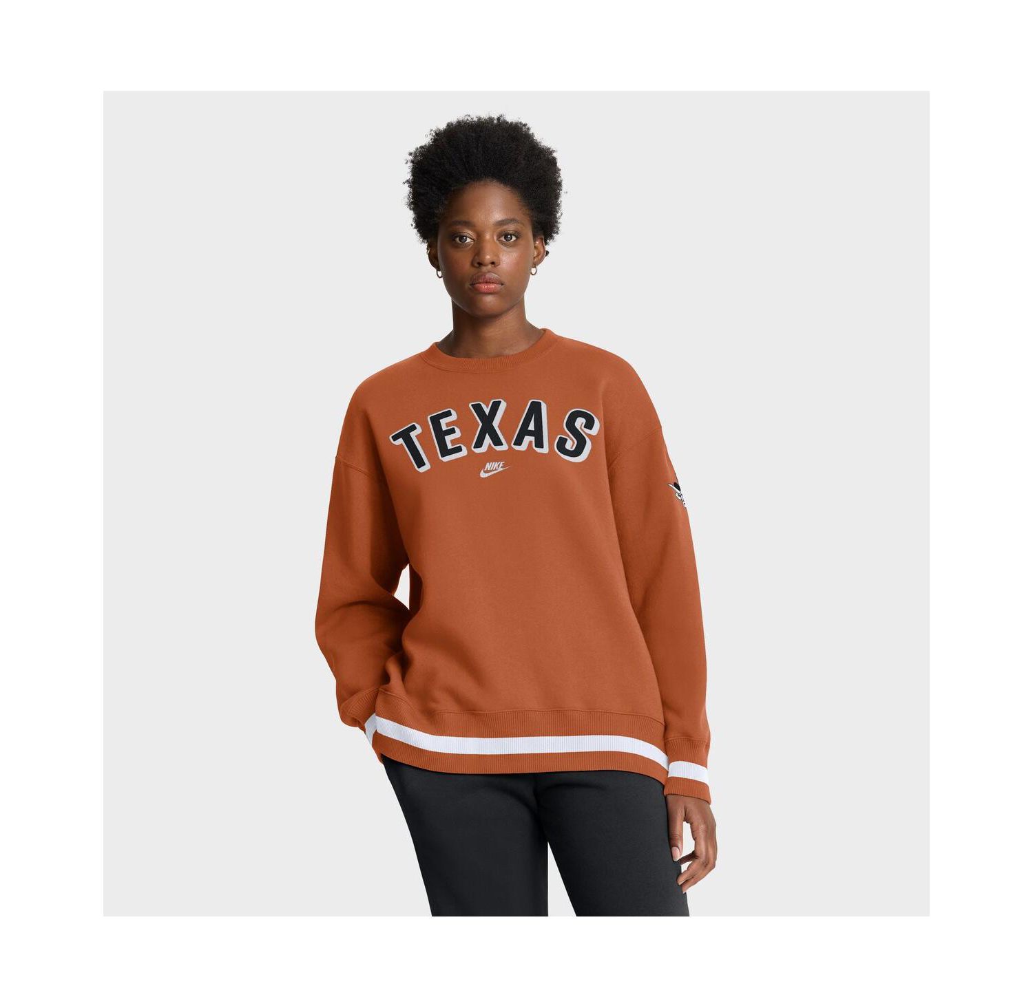 Women's Texas Orange Texas Longhorns Oversized Legacy Phoenix Sweatshirt