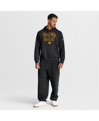 Men's Black Pittsburgh Steelers Local Club Hoodie