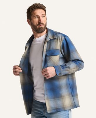 Men's Long-Sleeve Sport Collar Board Shirt