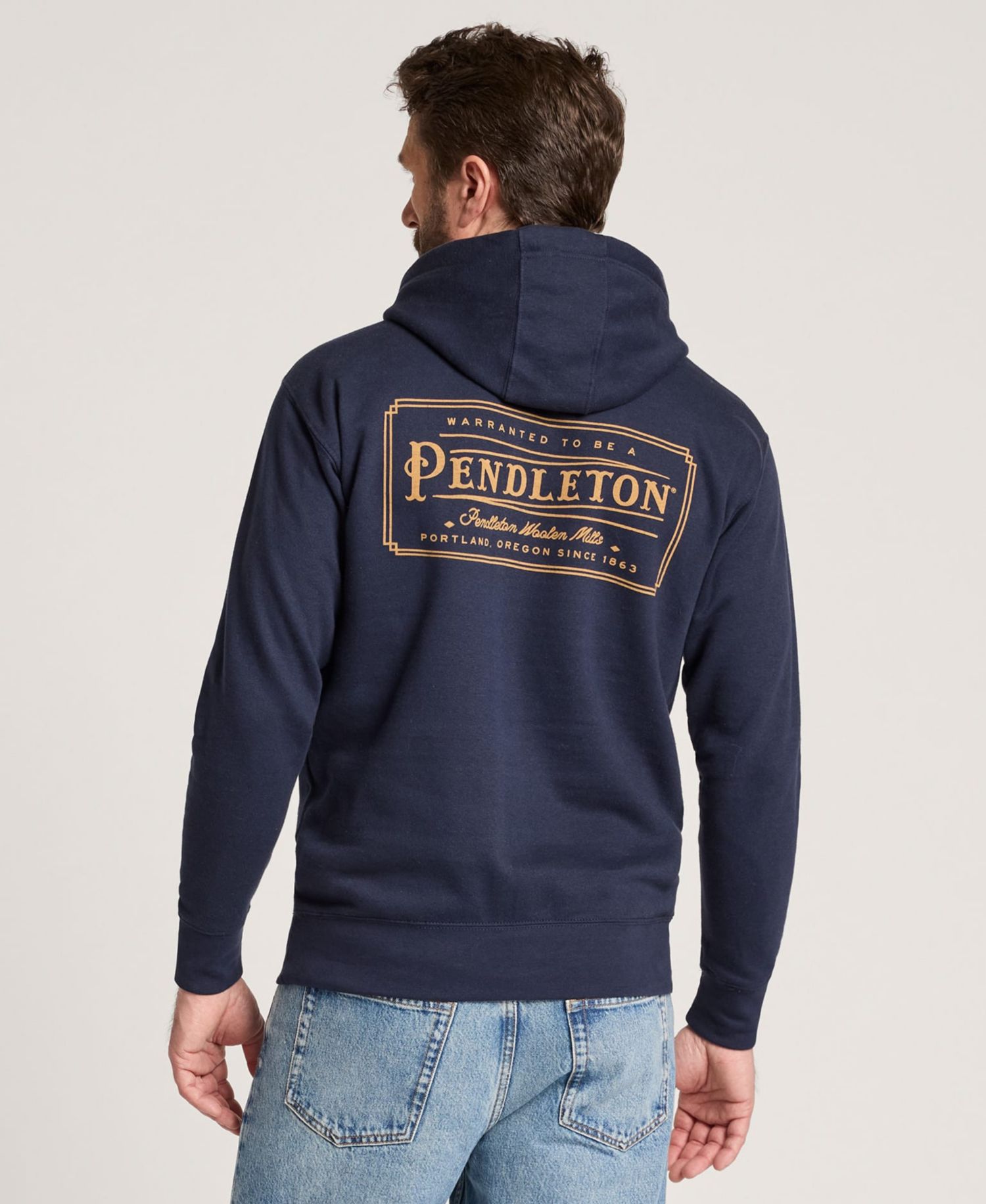 Men's Heritage Long-Sleeve Logo Graphic Hoodie