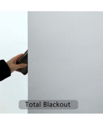 Polyester Hudson Blackout Roller Shade 36x72" Pepper