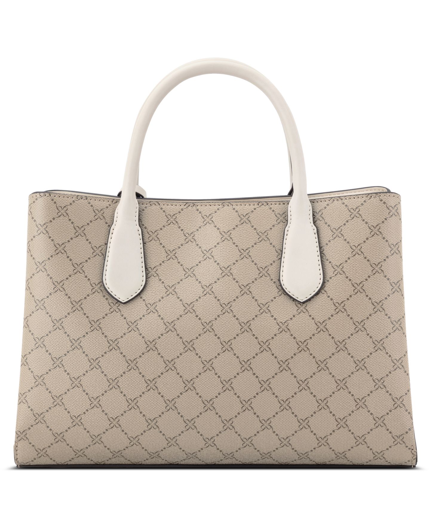 Женская сумка Nine West Kyrie Triple Compartment Satchel, цвет: Бежевый молочный — фото 2
