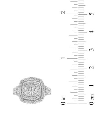 Diamond Ring (1 ct. t.w.) in 10k White Gold