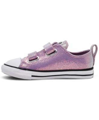 Toddler Girls Chuck Taylor All Star Glitter Casual Sneakers from Finish Line