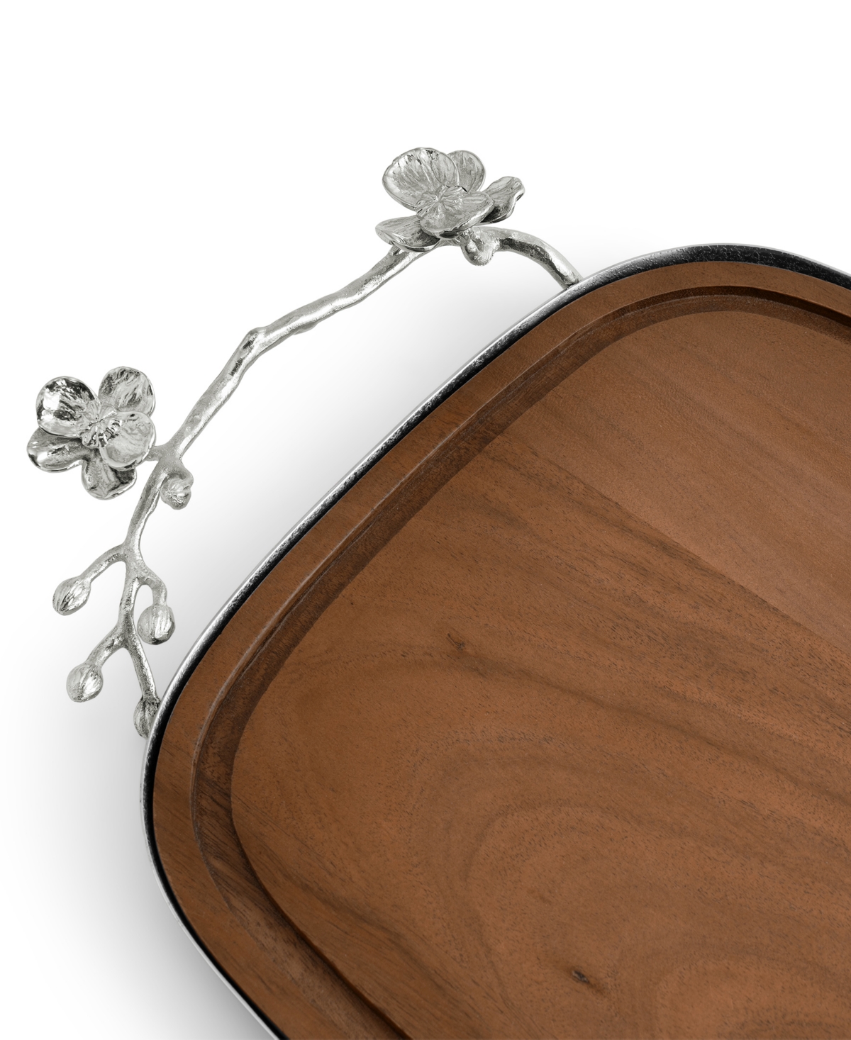 Michael Aram White Orchid Bread Board